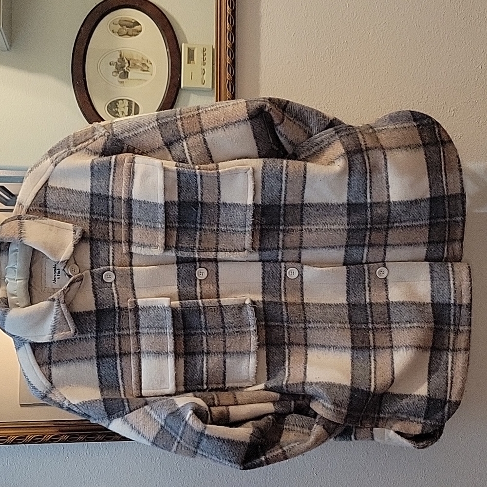 Abercrombie and Fitch Button Down Shacket *